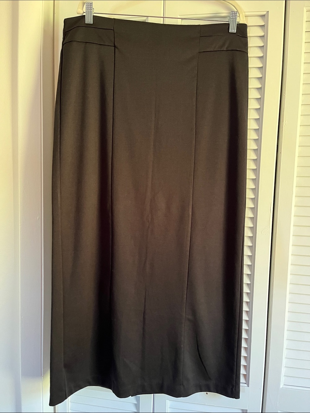 Cato Black Maxi Skirt Size Large Like New
